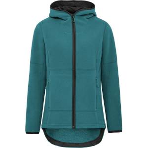 Vaude Дамско поларено яке Vaude Women's Neyland Fleece Hoody II Fleece jacket - Dark Fjord Green - размер 38 (EU) (105-6833-0413)