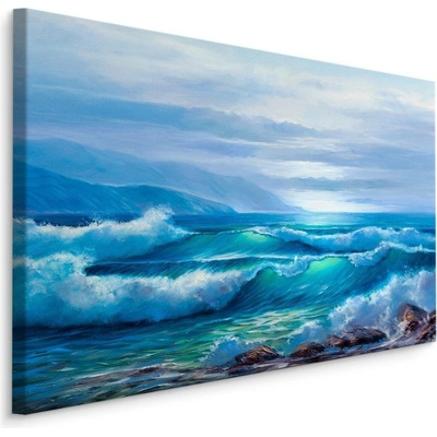 Plátno Rozbouřené Mořské Vlny Varianta: 90x60
