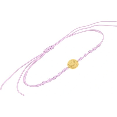 Eppi Šnúrkový náramok s gravírom baránka Malý princ BR47956