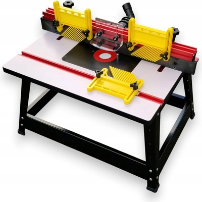 Malý frézovací stôl 650x450x25mm pre frézku doska platňa vodidlo nohy
