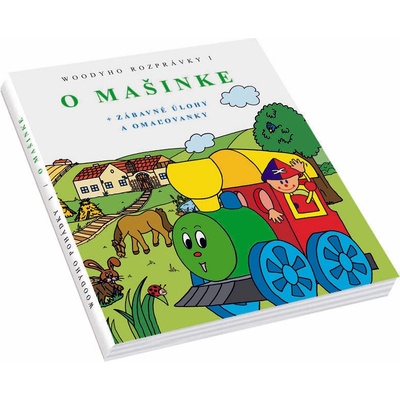Knížka ´´O Mašince´´ - 1.Díl, 2.verze - slovenština