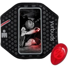 Pouzdro Yurbuds ErgoSport LED Armband černé