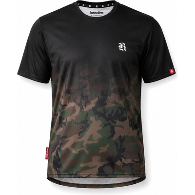 Loose Riders ESS. Dipped Camo krátký rukáv pánský