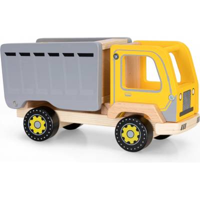 EcoToys Drevené smetiarske auto