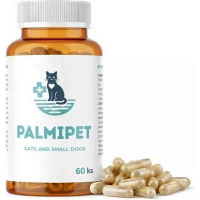 Palmipet PEA pre malé psy a mačky je prírodný doplnok krmiva s obsahom PEA 60 kapsúl