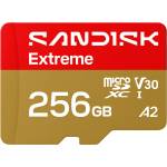 SanDisk microSDXC Extreme 256GB A2/V30 (SDSQXH9-256G-GZ6MA)