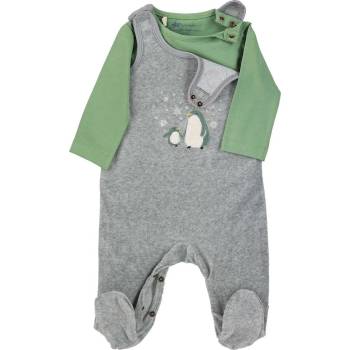 Image 1 of Sterntaler Комплект бебешки гащеризон пингвин и боди, Sterntaler (5602213)