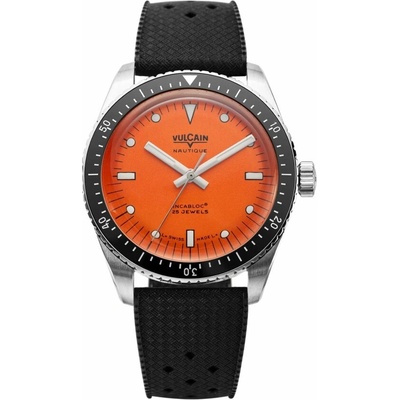 Vulcain Skin Nautique Orange - Rubber