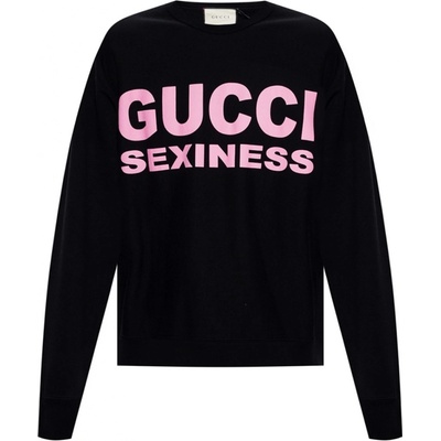 GUCCI Sexiness mikina černá
