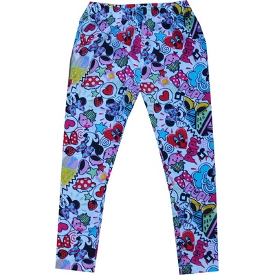 Minnie Mouse legíny celopotisk