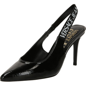 Versace Jeans Couture Дамски обувки на ток с отворена пета 'SCARLETT' черно, размер 41
