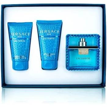 Versace Man Eau Fraiche EDT Spray 50ml + Shower Gel 50ml + After Shave Balm 50ml комплект за мъже