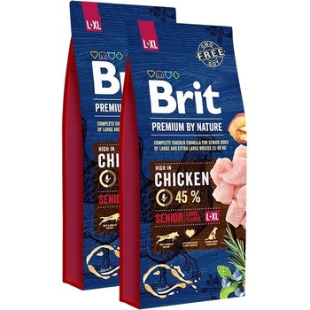 Brit Premium by Nature Senior L + XL 2 x 15 kg