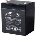 Ritar Power Оловна Батерия RITAR (RT1250) AGM 12V/5Ah - 90x70x101 mm (RITAR-RT1250)