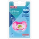 Canpol Babies 6-18m silikónový symetrický Sova růžová
