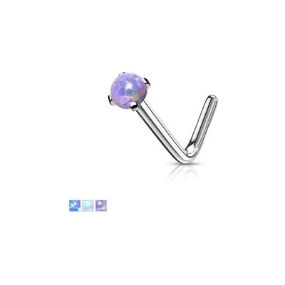 Piercingate piercing do nosu PNO00258 bílá