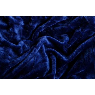 Sleep-well Prostěradlo mikroflanel tmavě modrá 180x200