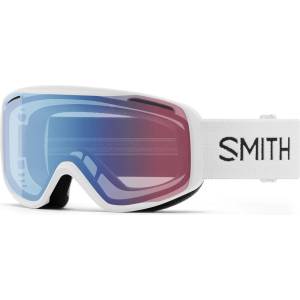SMITH Ски маска Smith Rally Photochromic Mirror S1-2 Ski goggles - White / Blue Sensor Mirror (417-5872-0111)