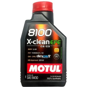 Image 1 of Motul 8100 X-clean EFE 5W-30 1 l