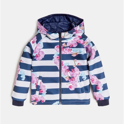 GUESS Двулицево преходно яке за момиче с цветя Guess