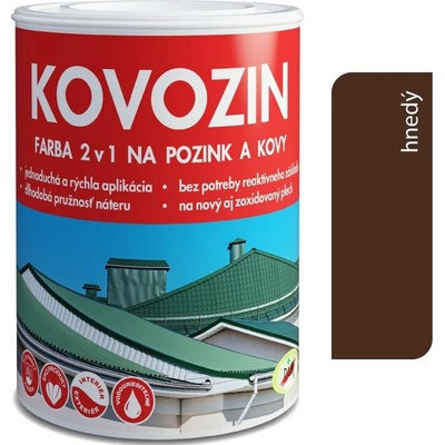 Pam Kovozin 8017 6kg palisander/hnedý