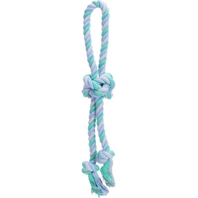 Nobleza bavlněná šňůra s uzlem 42 cm zelená