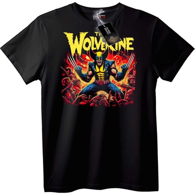 NOONEBRAND Тениска Wolverine Герой - M, Black