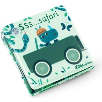 Lilliputiens - вълшебна книжка за вана с вендузи - Safari