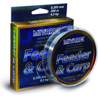 Mivardi Carp and Feeder 200 m 0,165 mm 2,8 kg