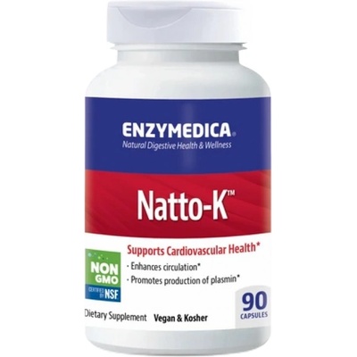 Enzymedica Natto-K | Nattokinase with Bromelain & Enzymes [90 капсули]