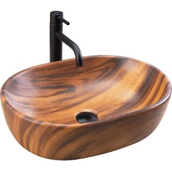 Image 1 of Rea Умивалник за плот Rea AMELIA WOOD MATT (REA-U5060)