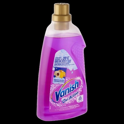 Vanish tekutý odstraňovač škvŕn Oxi Action Pink 1500 ml
