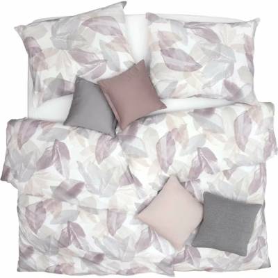 SCANquilt Obliečky KLASIK SOFT listy 140x220 70x90