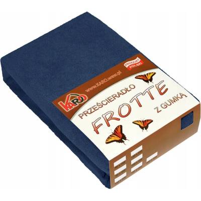 Karo froté Prostěradlo s gumou 160x200
