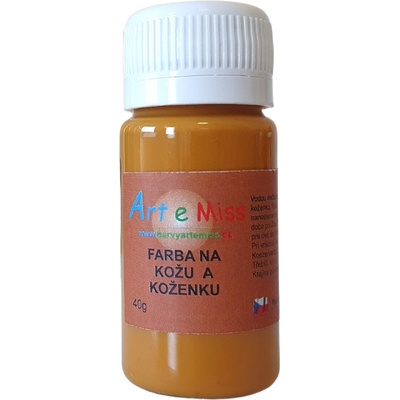 ARTEMISS Farba na kožu a koženku 61 okrová 40 g