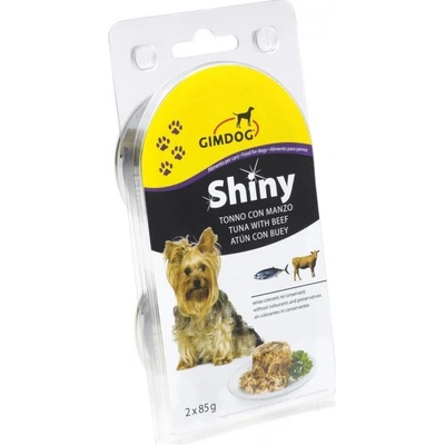 Gimborn ShinyDog tuňák & hovězí 16 x 2 x 85 g