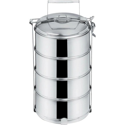 Orion Jídlonosič nerezový 4 patrový průměr 14 cm