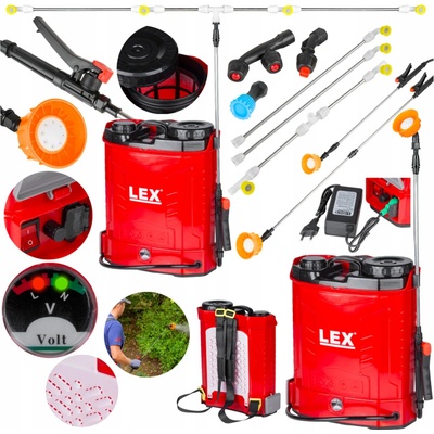 LEX LXES12LI-ION postrekovač 12L