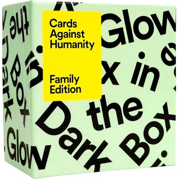 Cards Against Humanity Разширение за настолна игра Cards Against Humanity - Family Edition: Glow In The Dark Box (BGBG0007229N)