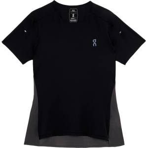On Дамска тениска On Women's Performance-T Running shirt - Black / Eclipse (916-1290-0214)