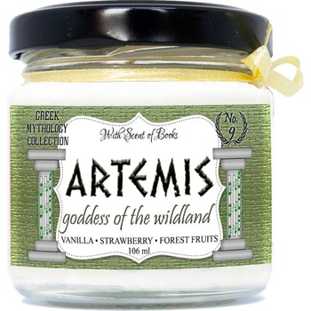 Image 1 of With Scent of Books Ароматна свещ - Артемида, 106 ml