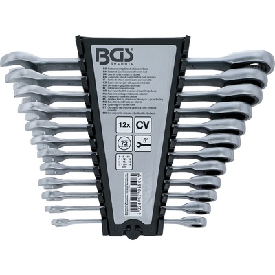 BGS technic Sada ráčnových očkoplochých klíčů 8 - 19 mm 12dílná BGS 6544