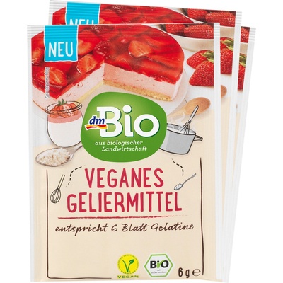 dmBio bio směs na želé vegan 3 x 6 g