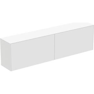 Ideal Standard Atelier Conca стенен шкаф с 2 чекмеджета и плот, 200 см, матово бяло (T4332Y1)