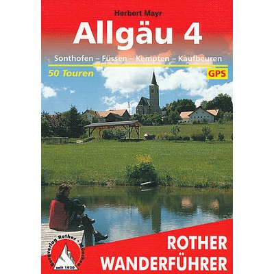 průvodce Allgäu 4-Sonthofen-Füssen-Kempten 3. edice německy WF