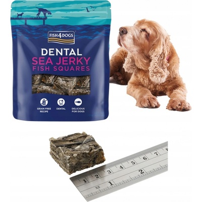 Fish4Dogs Sea Jerky Fish Squares 575 g