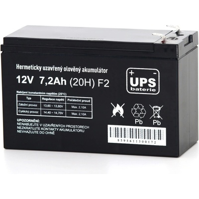 FIAMM 12V 7,2Ah F2