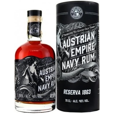 Austrian Empire Navy Reserve 1863 Rum 0,7 l - Old Ed 40% 0,7 l (tuba)