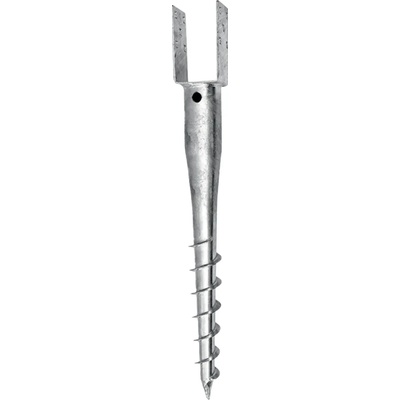 ZEMNÍ VRUT "U" 70X60X100MM/60CM TL. 4MM ZN LEVIOR