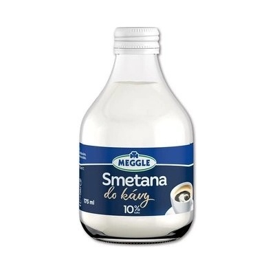 Smotana do kávy Meggle, v skle, 175 ml
